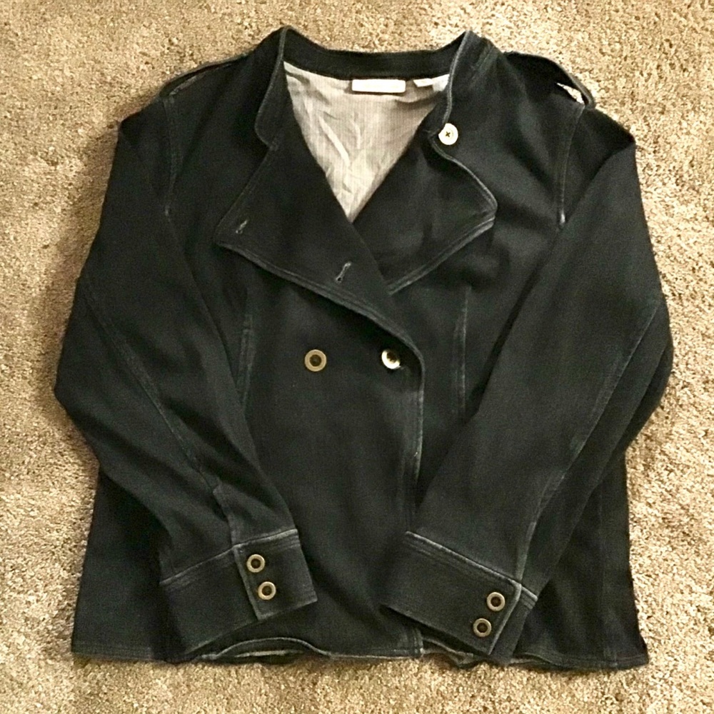 Coldwater Creek Denim Coat Size XL
